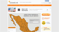 Desktop Screenshot of mexico.solarweb.net