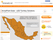 Tablet Screenshot of mexico.solarweb.net